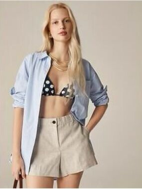 ✨ J CREW Harbor Shorts Flax 3”